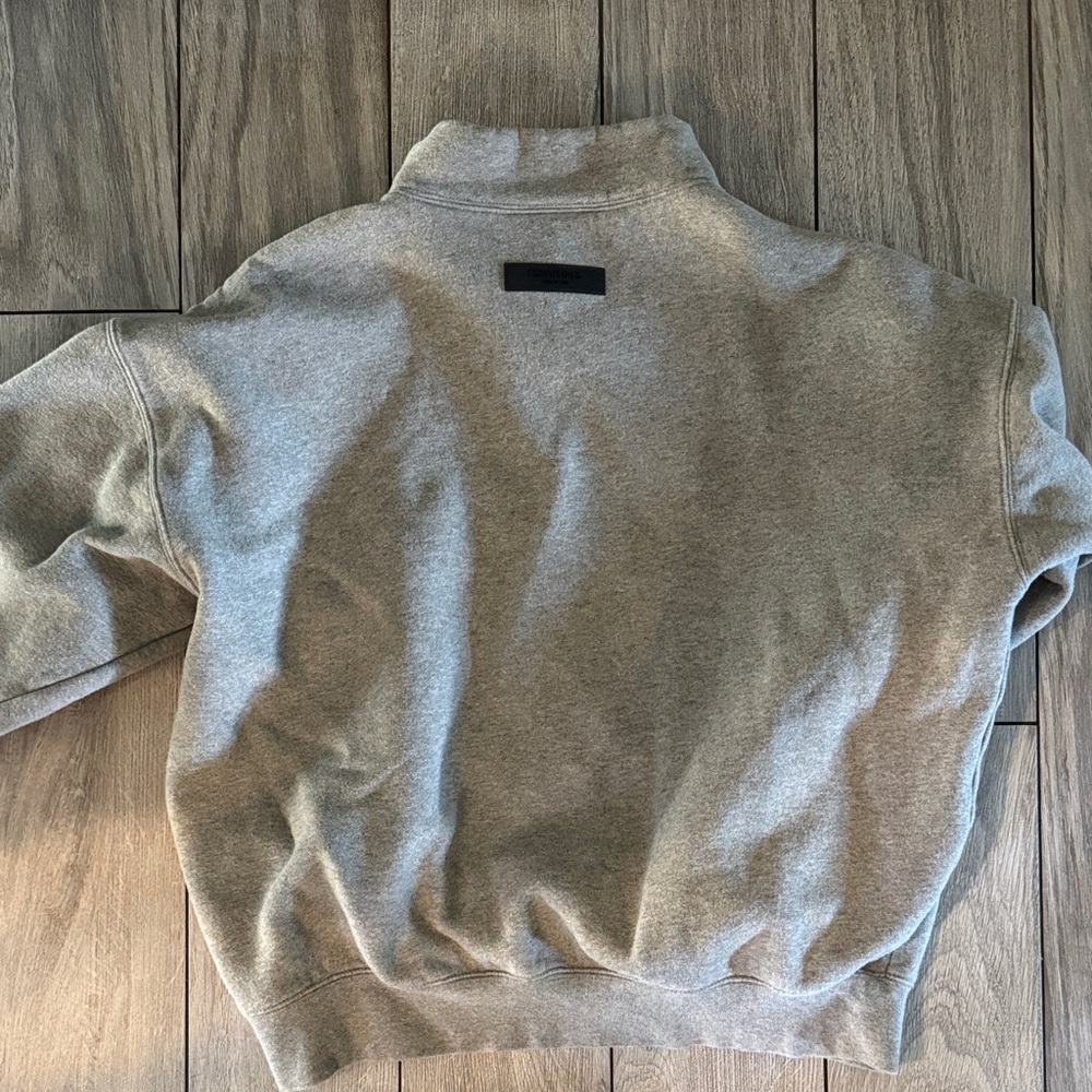 Essentials Heather Gray Pullover - image 2